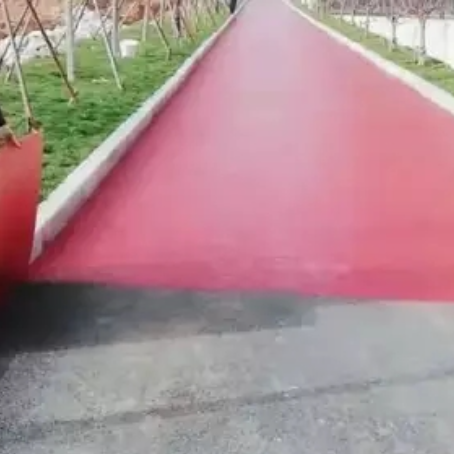 黄山​ 彩色路面喷涂翻新是一种低成本